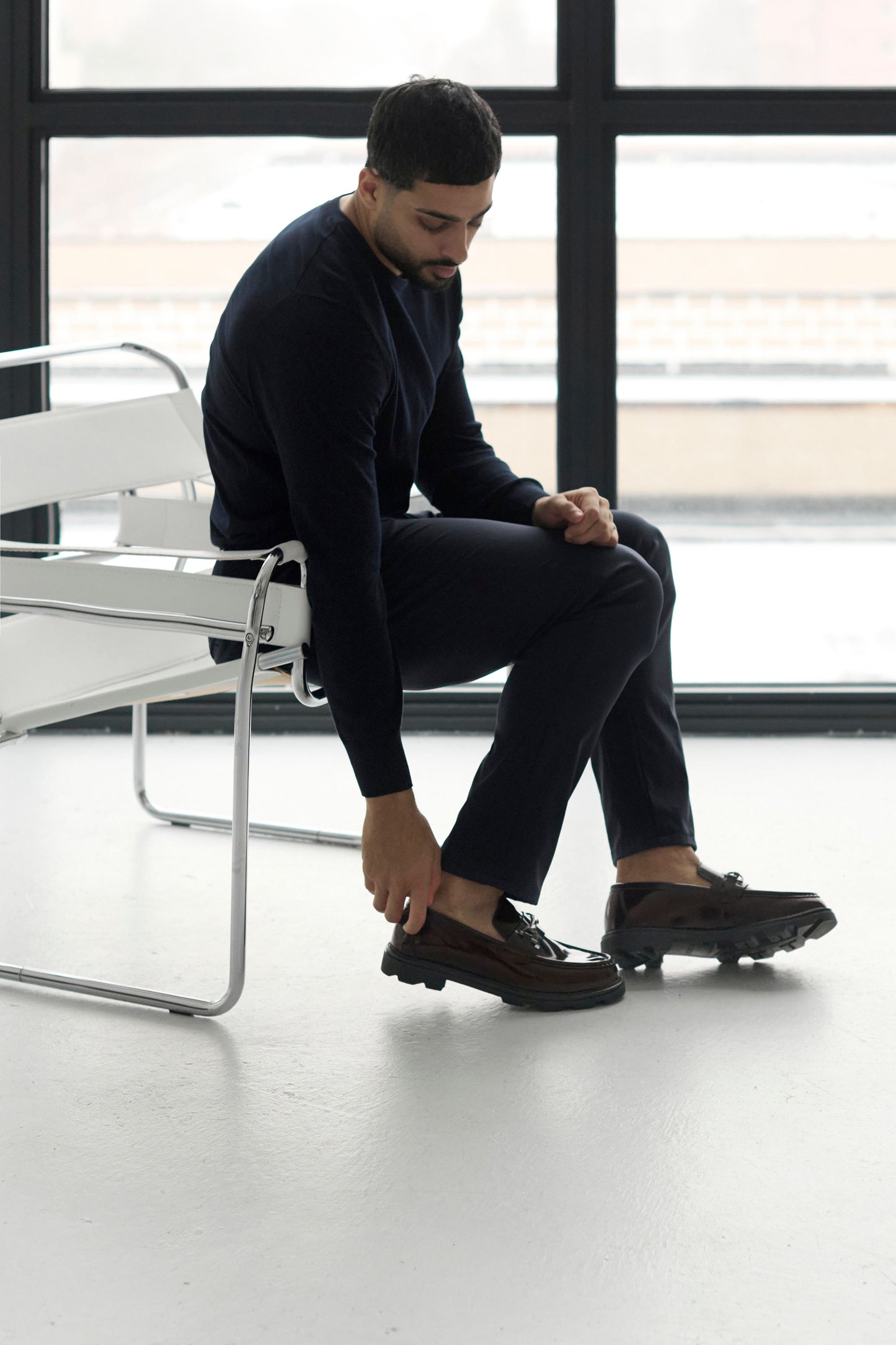 Samuel Bit Loafer // Bordo