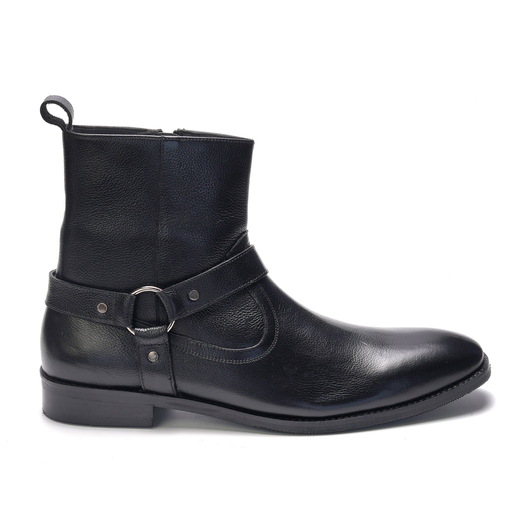 Westin Harness Boot // Black Leather