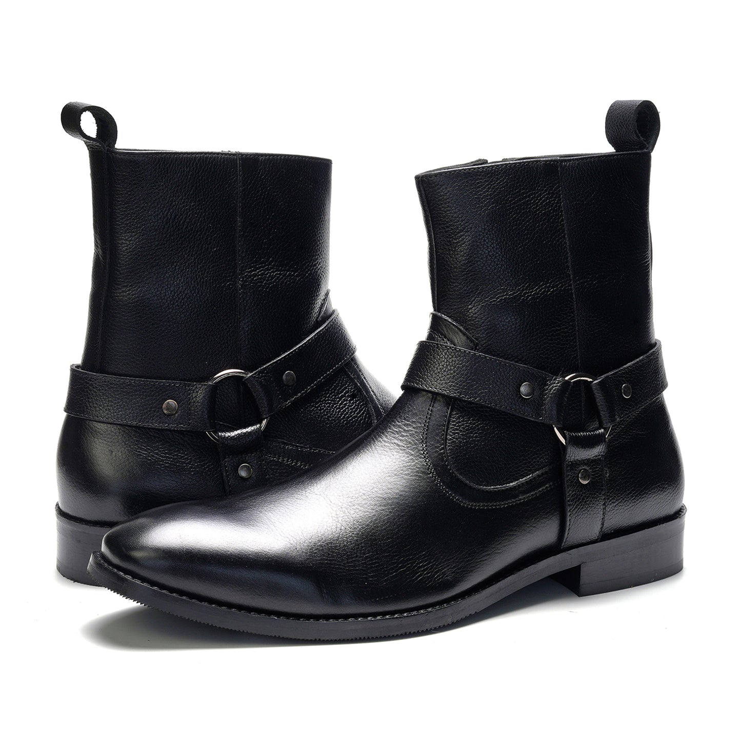 Westin Harness Boot // Black Leather