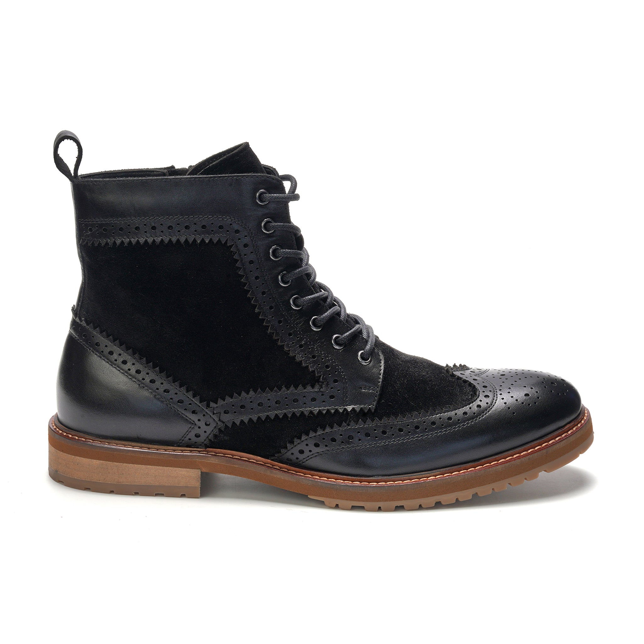 A. Veer Langston Boot | Men's | Black | Size 8 | Boots | Lace-Up