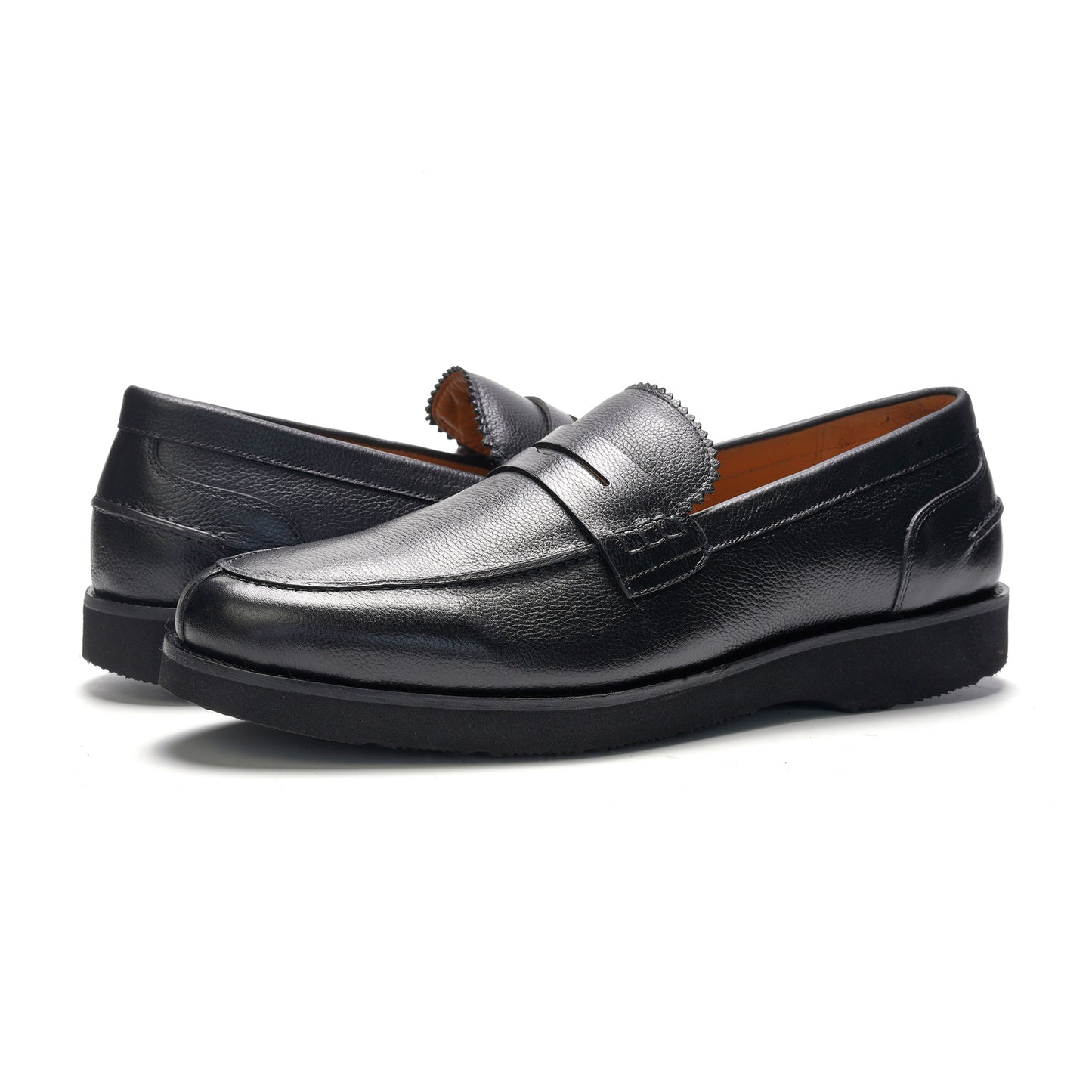 Mason Penny Loafer // Black Leather