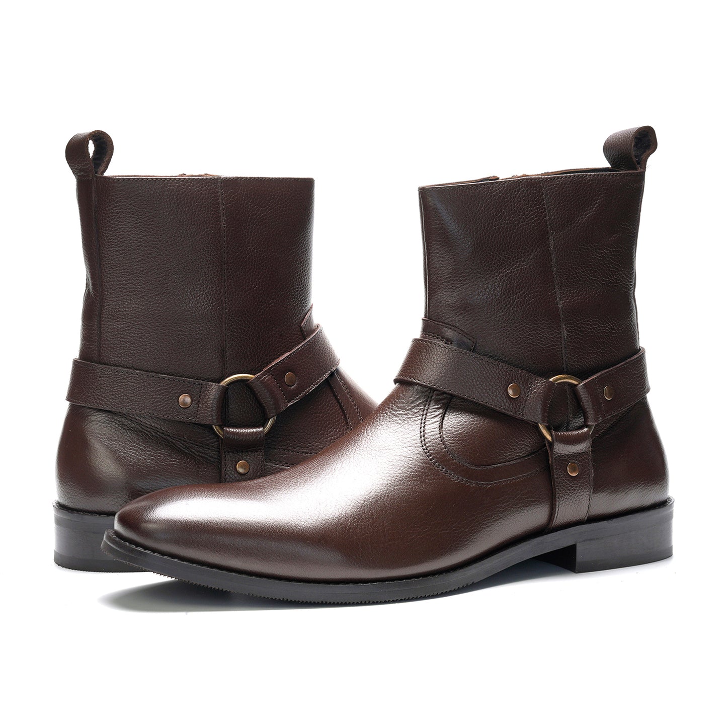 Westin Harness Boot // Brown Leather