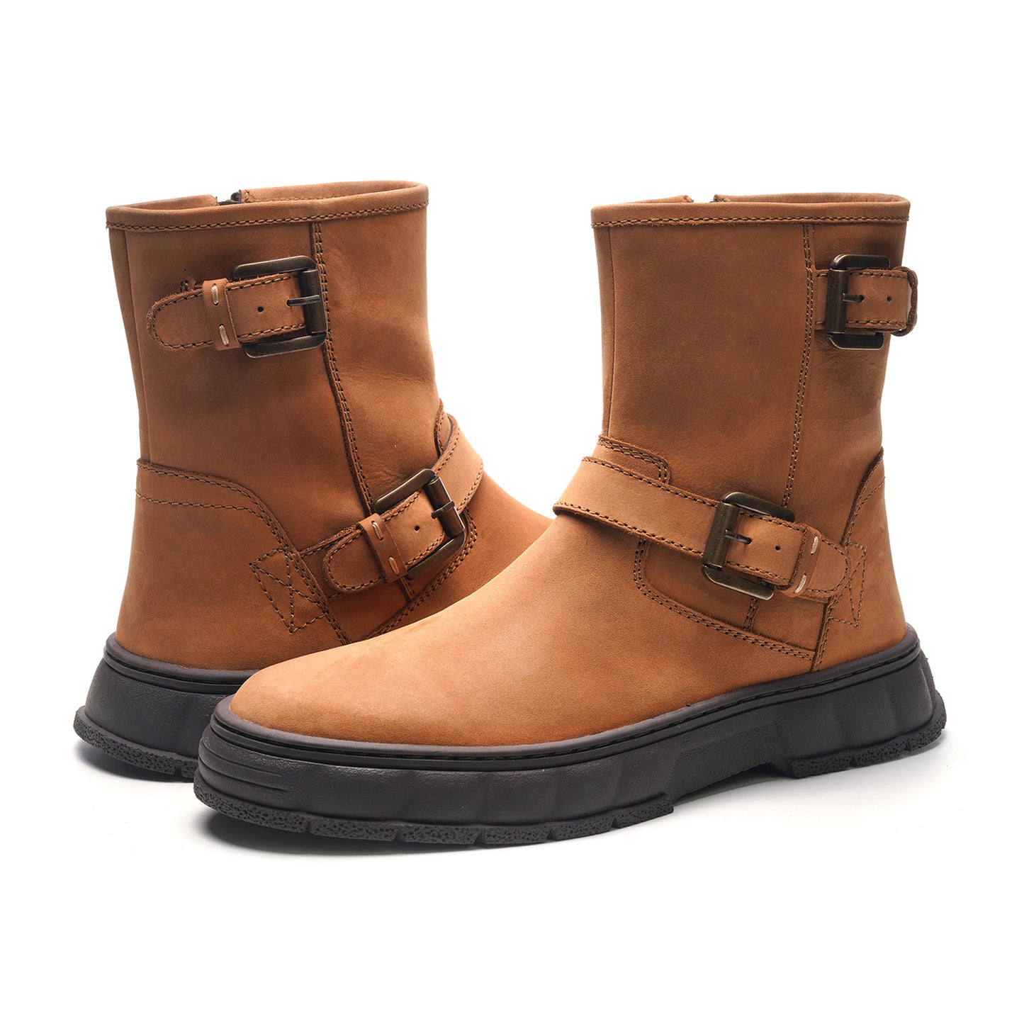 Ranger Biker Boot // Buckwheat Nubuck