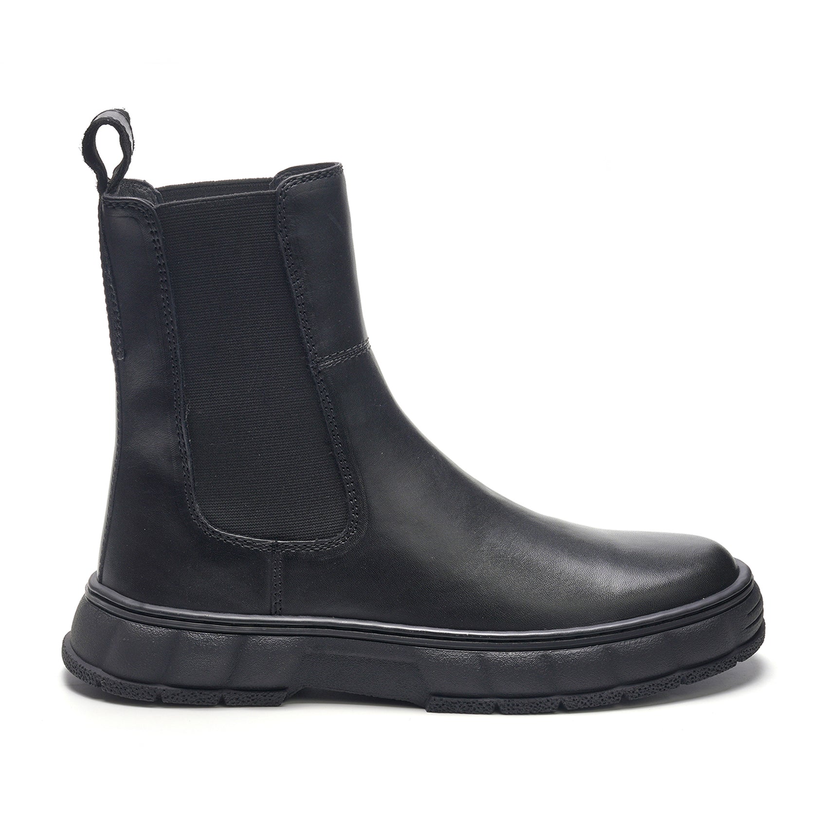 Stratus Chelsea Boot // Black Leather