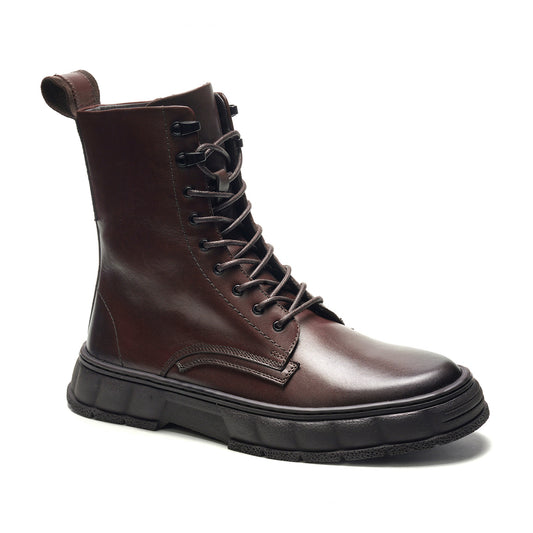 Bastion Ankle Boot // Brown Leather