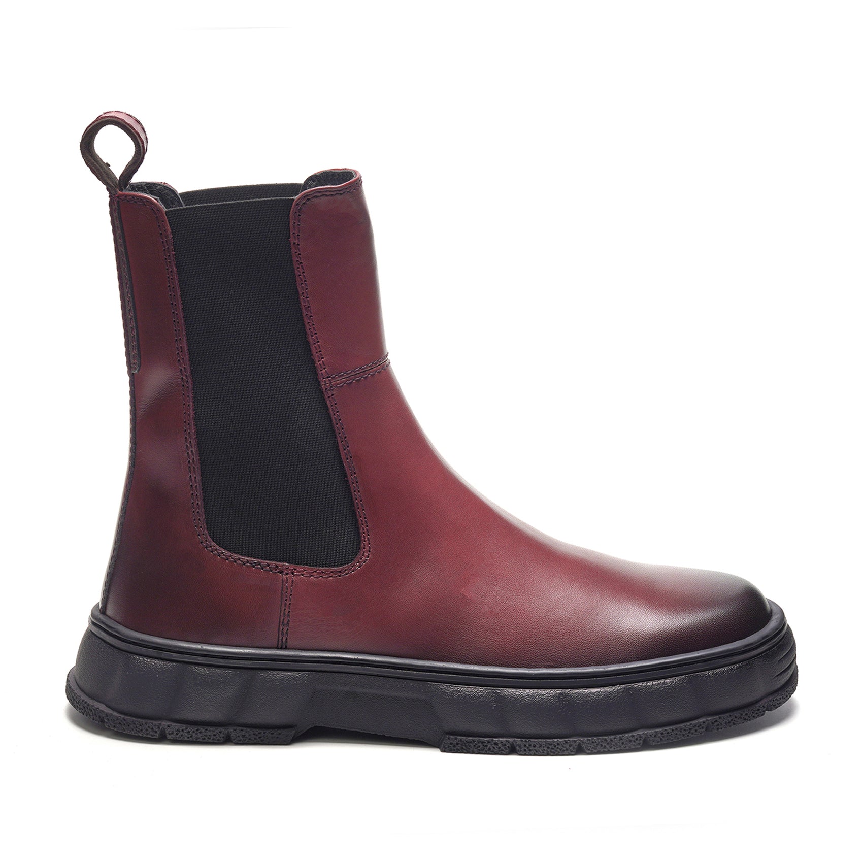 Stratus Chelsea Boot // Bordeaux Leather