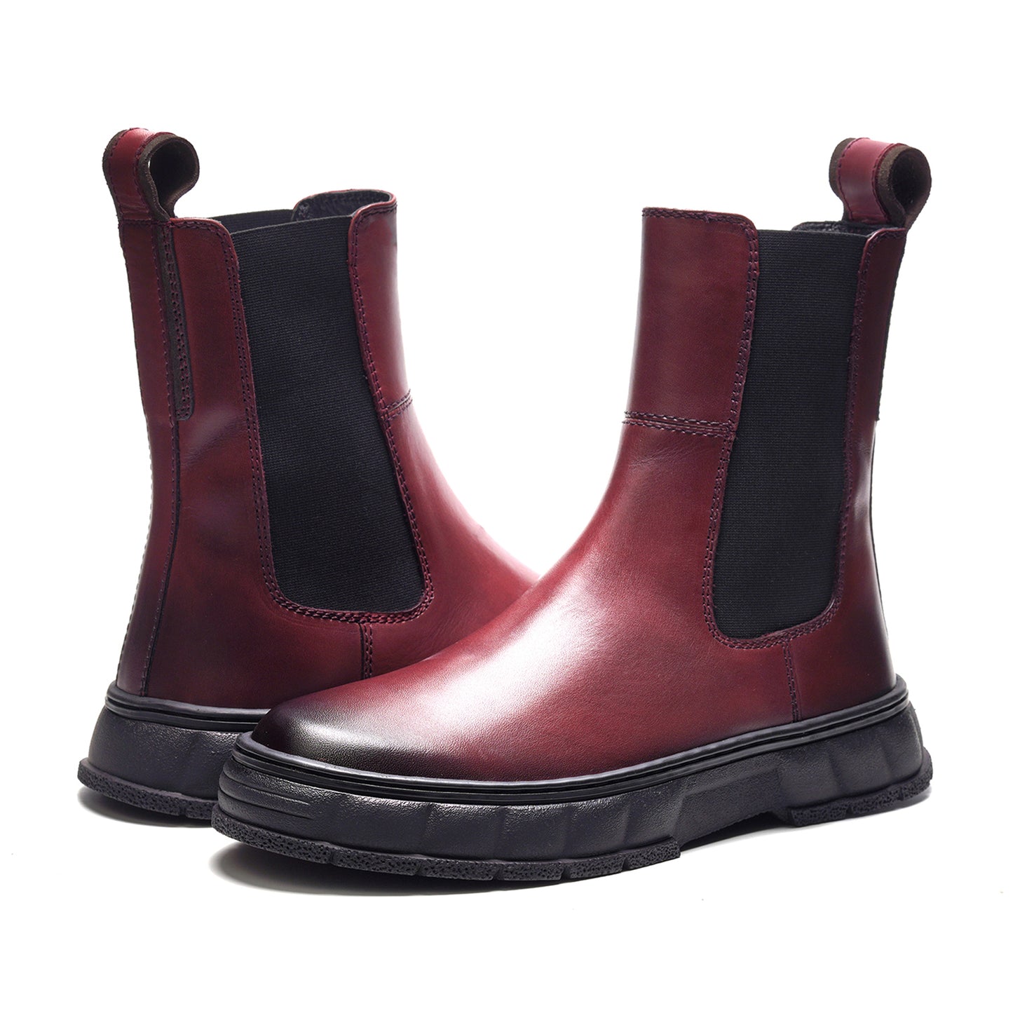Stratus Chelsea Boot // Bordeaux Leather