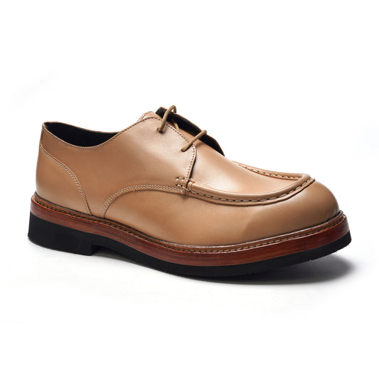 Sorrento Moc Derby // Sand Leather