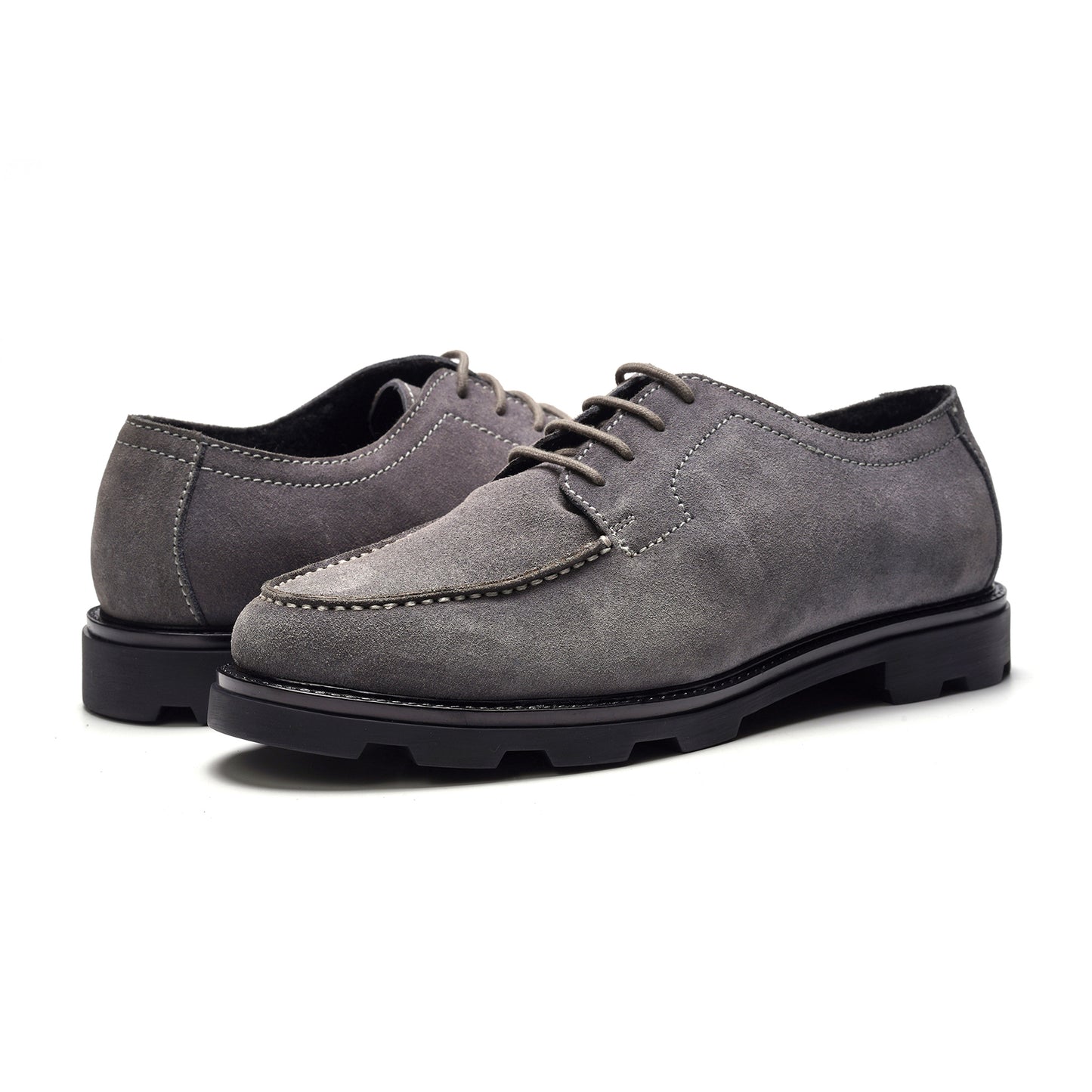 Dalton Moc Derby // Grey Suede