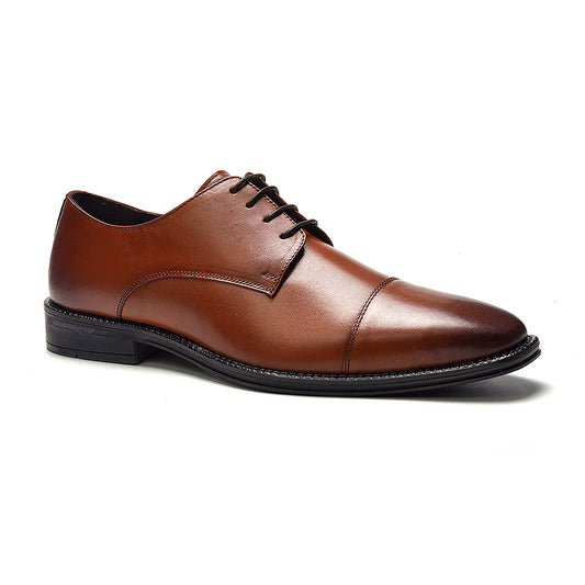 Maddox Cap-toe Oxford // Tan Leather