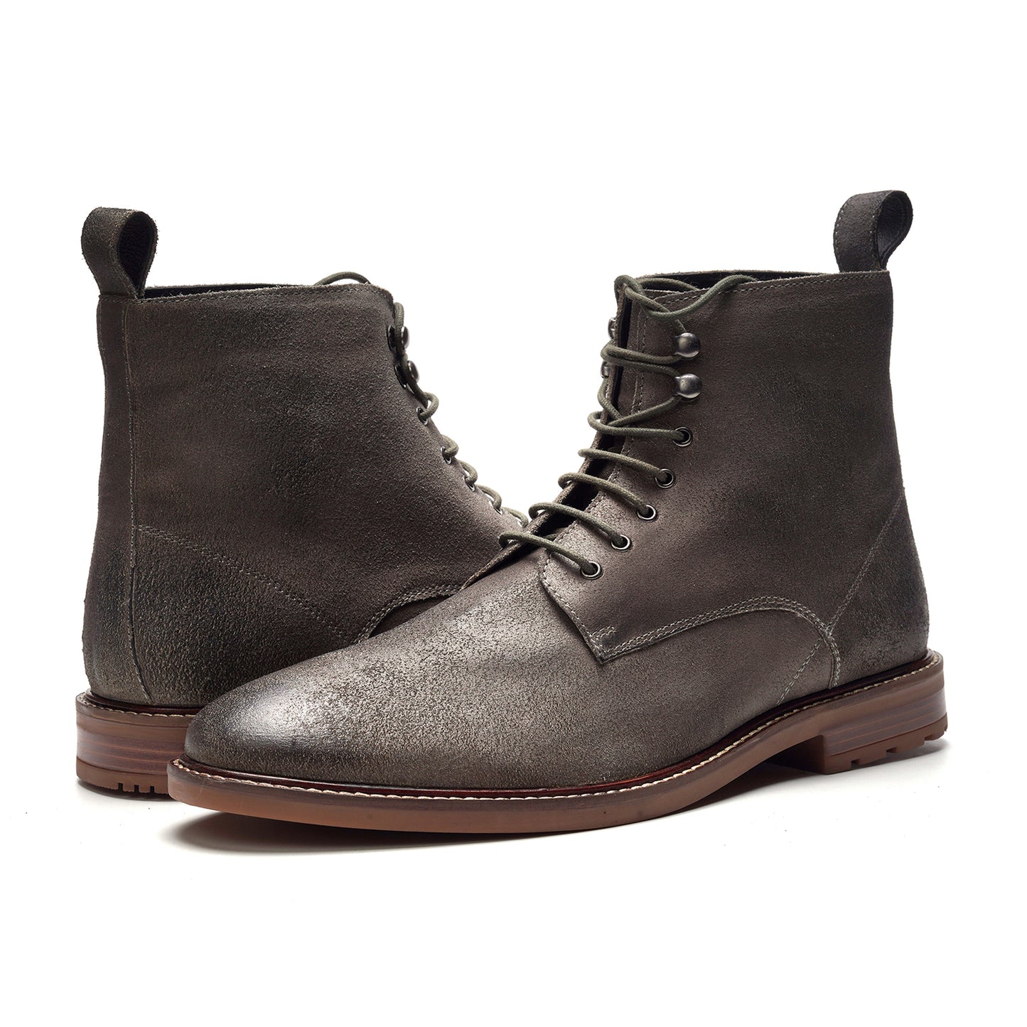 Summit Lace-up Boot // Grey Leather