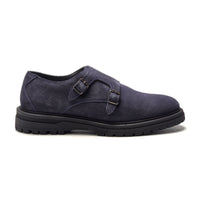 Jett Double Monk // Navy Suede
