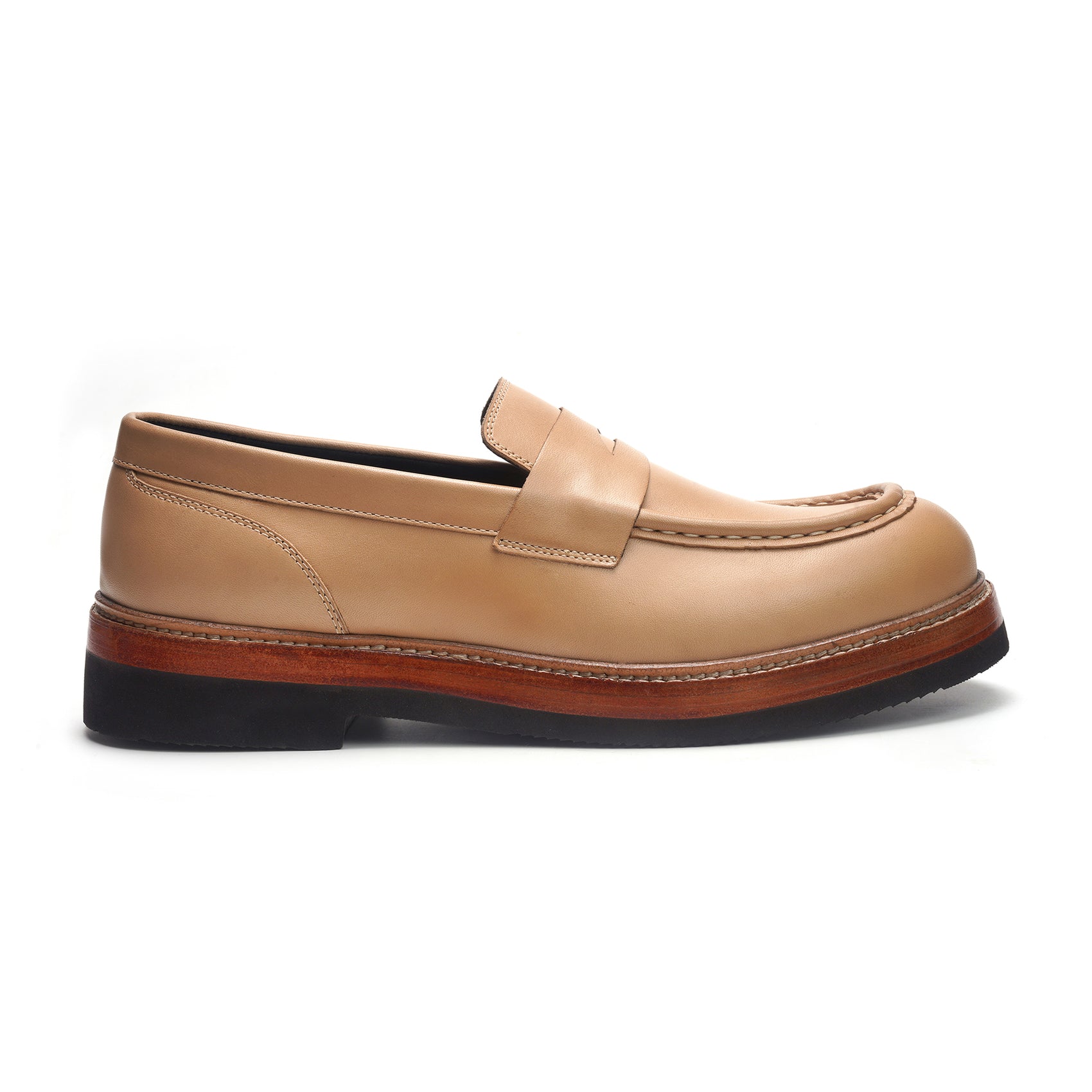 Rhodes Penny // Sand Leather