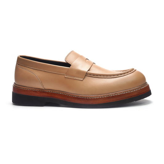 Rhodes Penny // Sand Leather