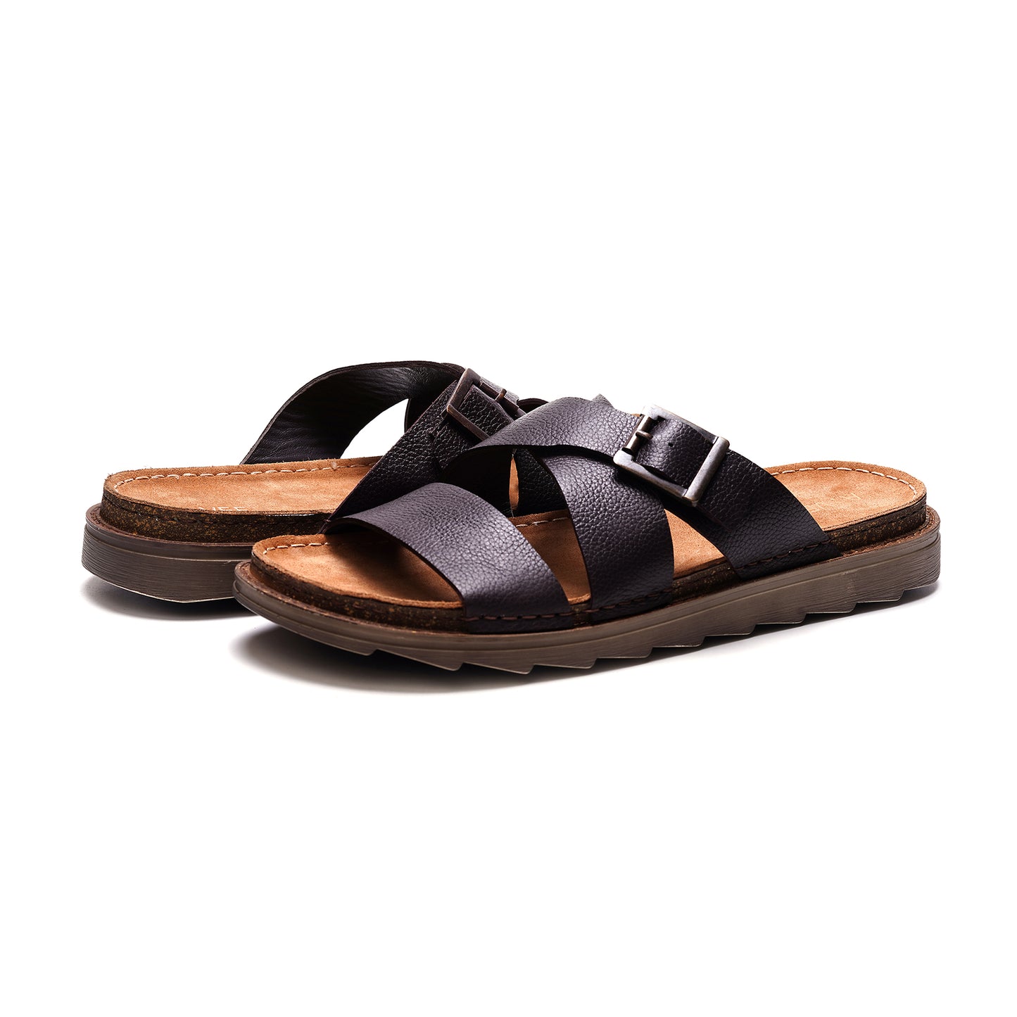 Baliya One Strap Sandal // Brown