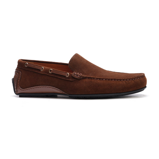 Venice Loafer // Dark Brown Suede