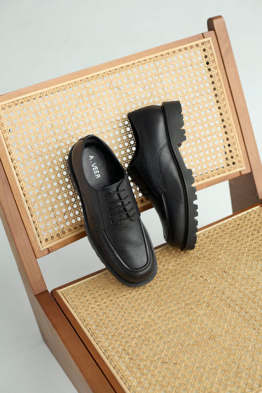 Morgan Lace-up Derby // Black