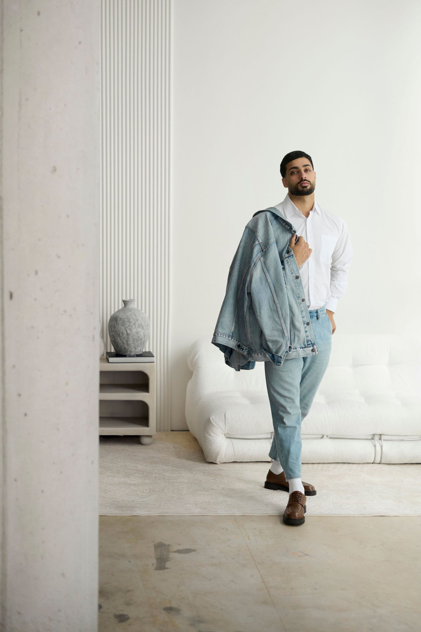 Morgan Lace-up Derby // Tan