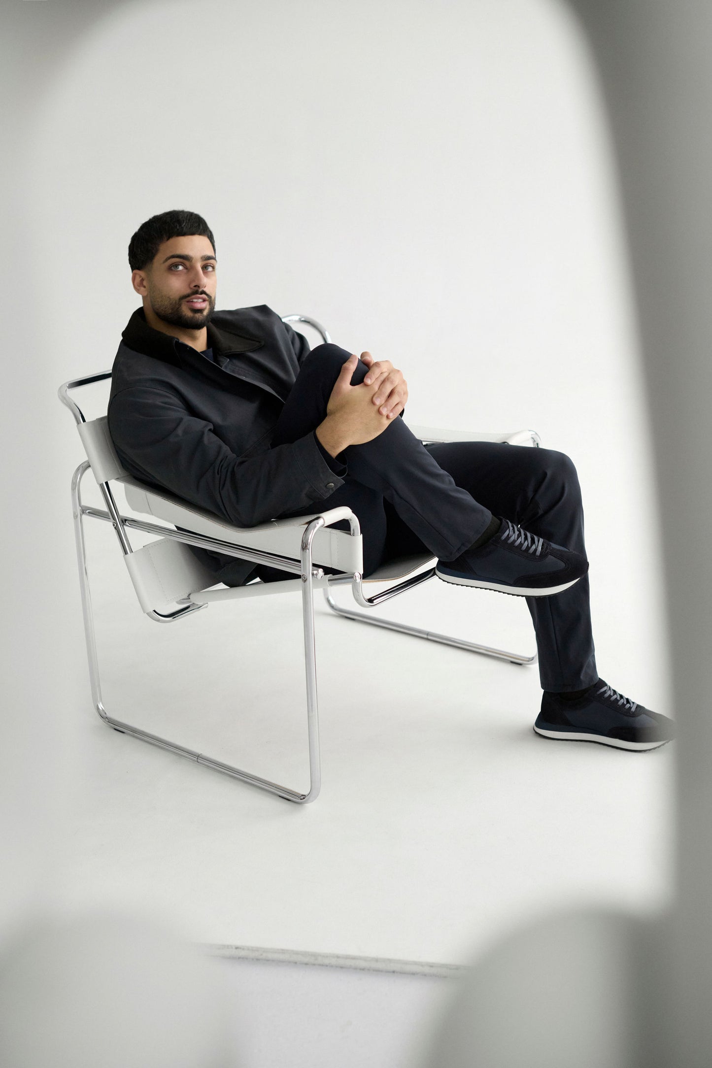 Richard Sneaker // Navy Suede