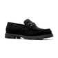 Samuel Bit Loafer // Black Suede