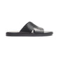 Marrakesh Slide // Black Leather