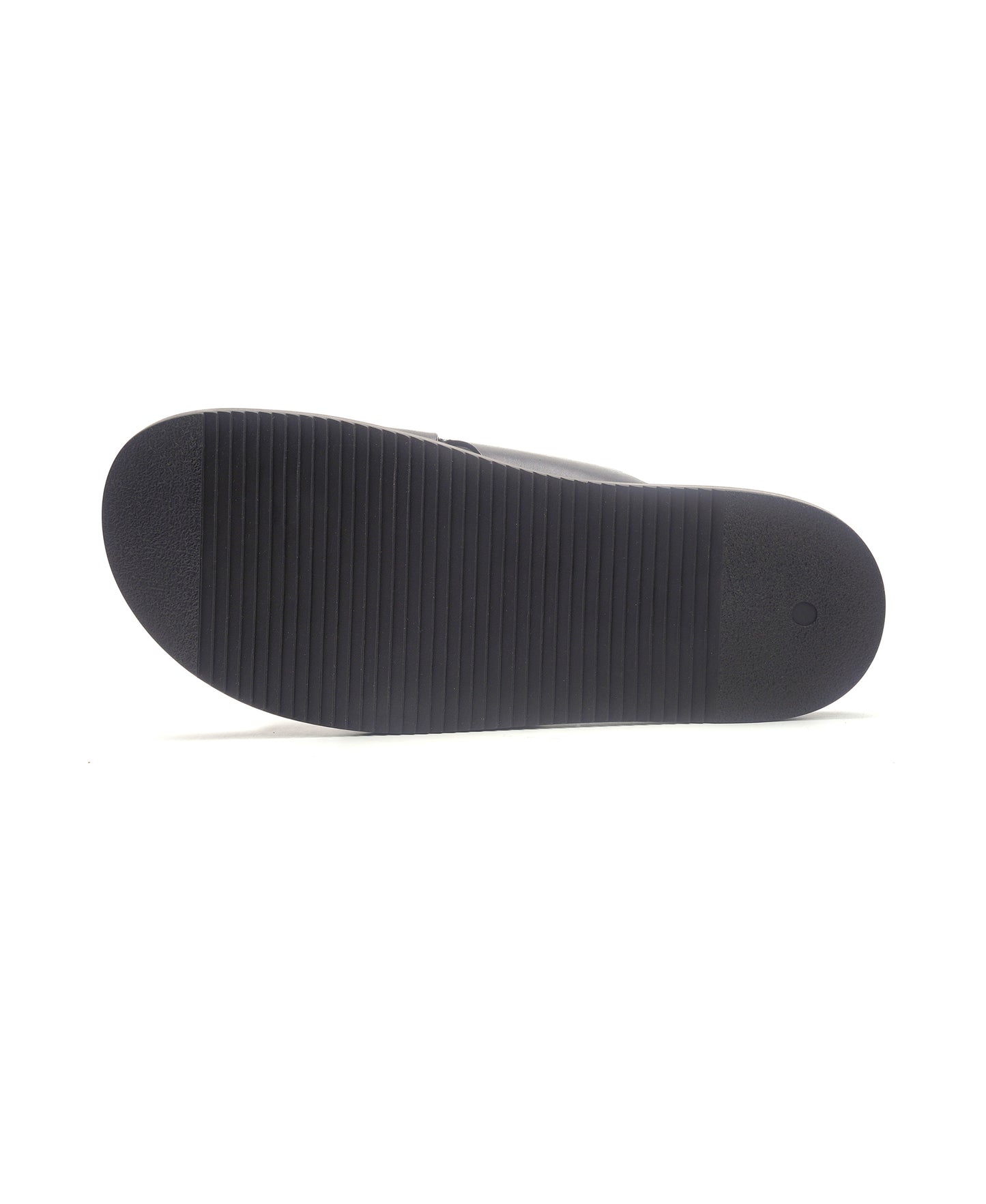Marrakesh Slide // Black Leather