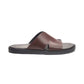 Marrakesh Slide // Brown Leather