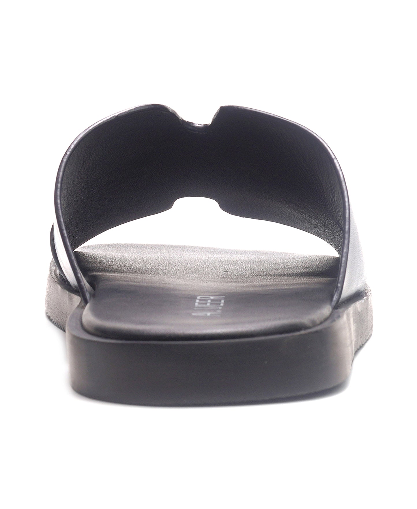 Marrakesh Slide // Navy Leather