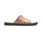 Marrakesh Slide // Beige Leather