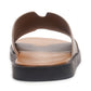 Marrakesh Slide // Beige Leather