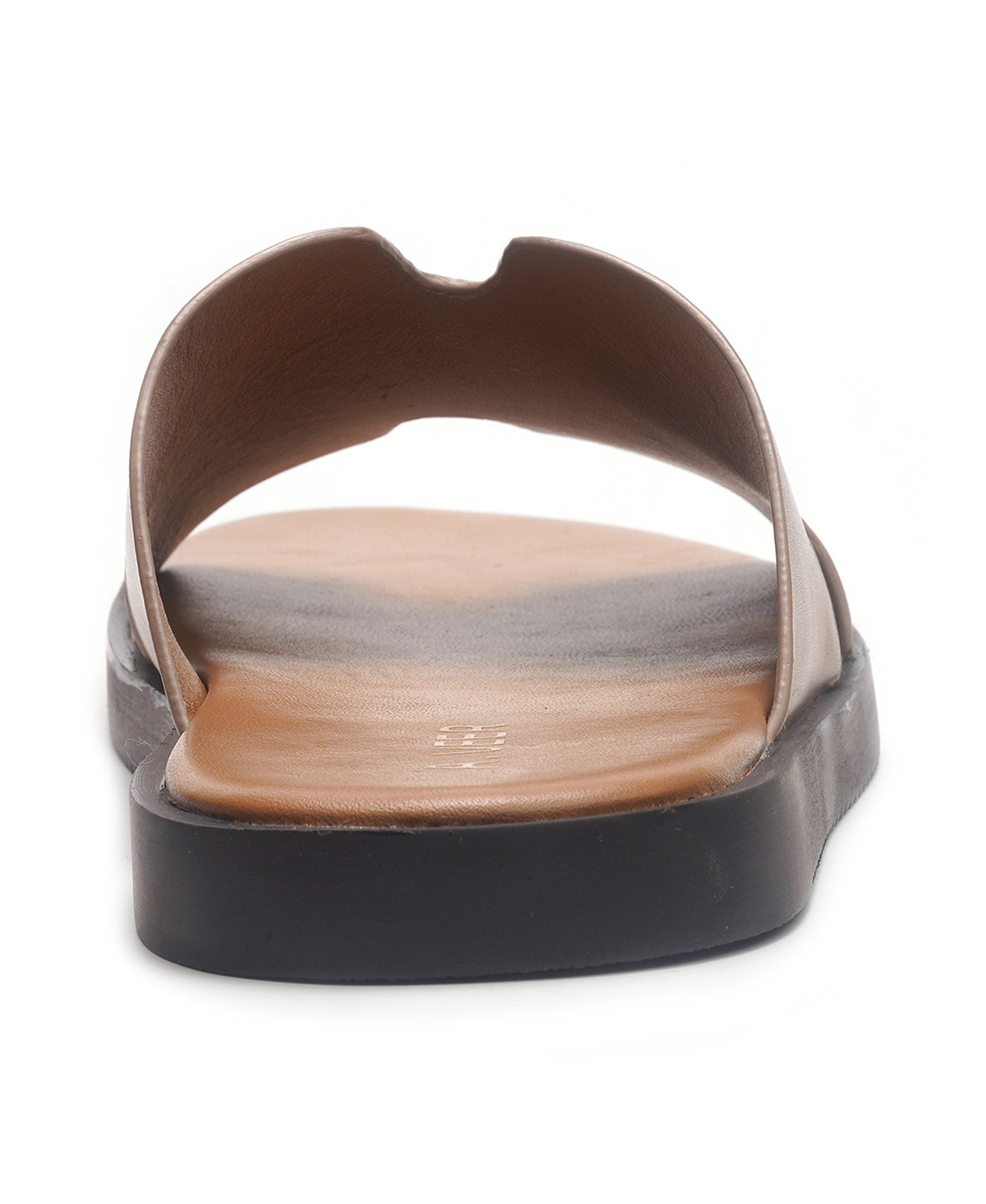 Marrakesh Slide // Beige Leather