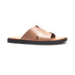 Marrakesh Slide // Beige Leather