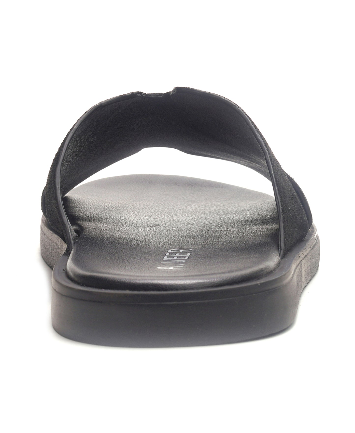 Marrakesh Slide // Black Suede