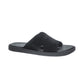 Marrakesh Slide // Black Suede