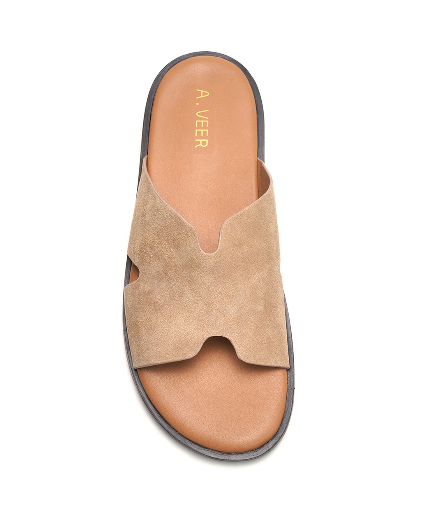 Marrakesh Slide // Beige Suede