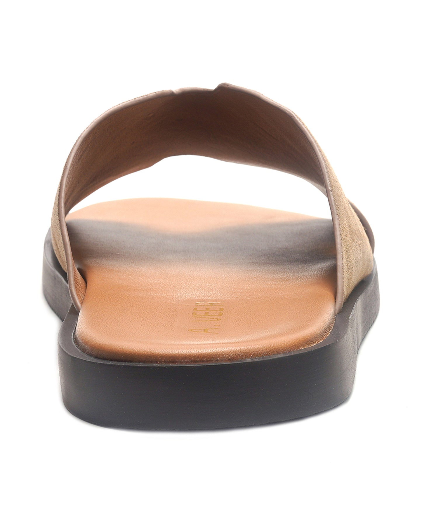 Marrakesh Slide // Beige Suede