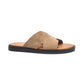 Marrakesh Slide // Beige Suede