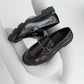 Samuel Bit Loafer // Bordo