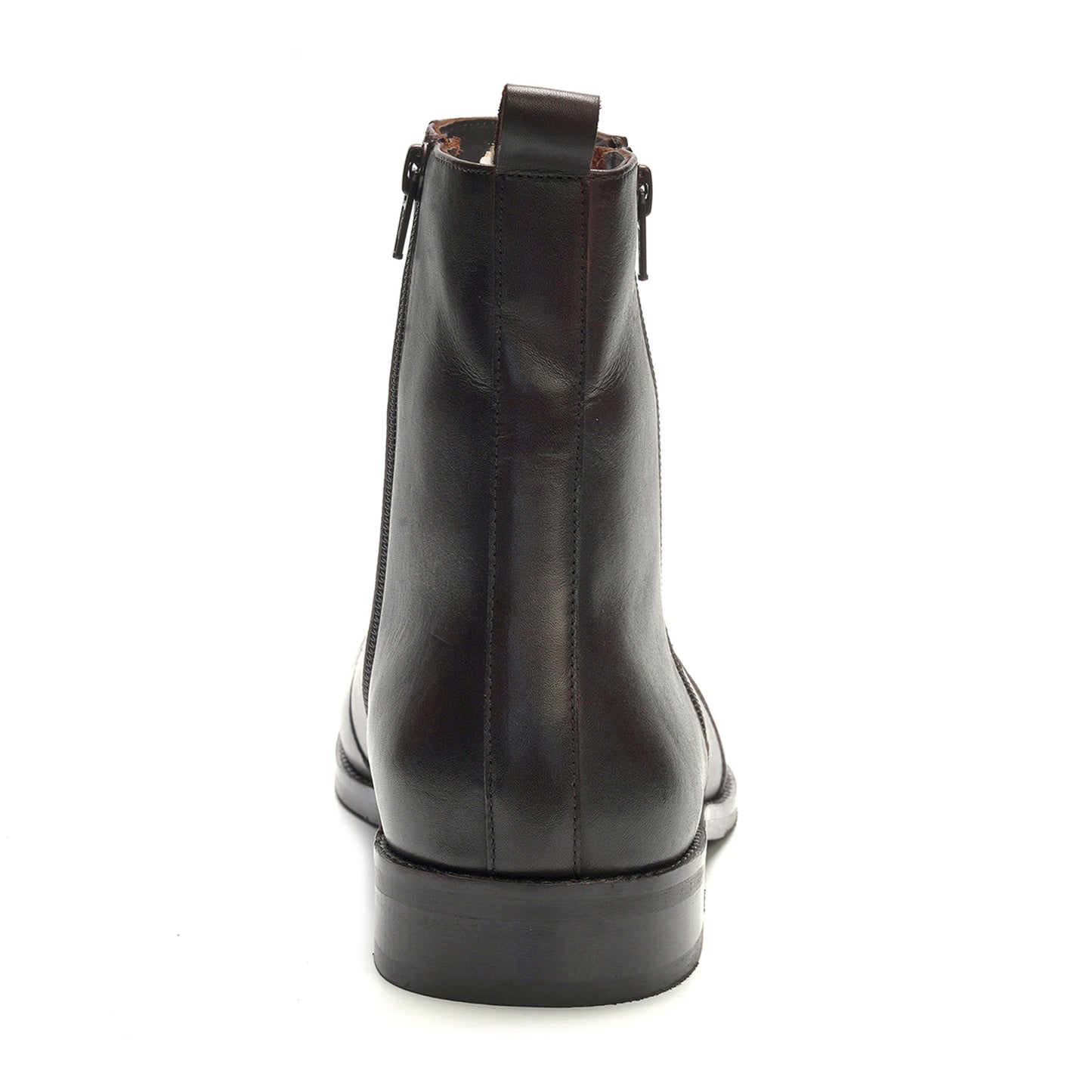 Lexington Zip Boot // Brown Leather