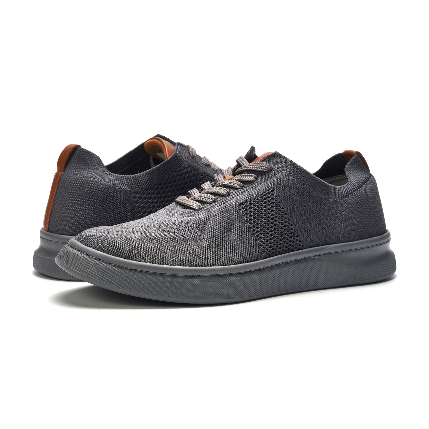 Stride Knit Lace-up // Grey Flyknit