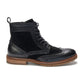 Langston Wingtip Boot // Black Leather