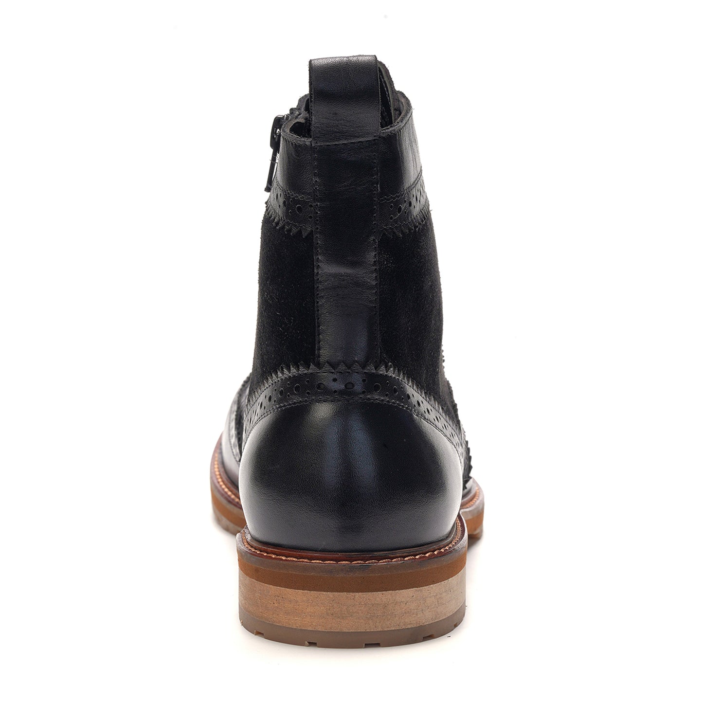 Langston Wingtip Boot // Black Leather