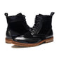 Langston Wingtip Boot // Black Leather
