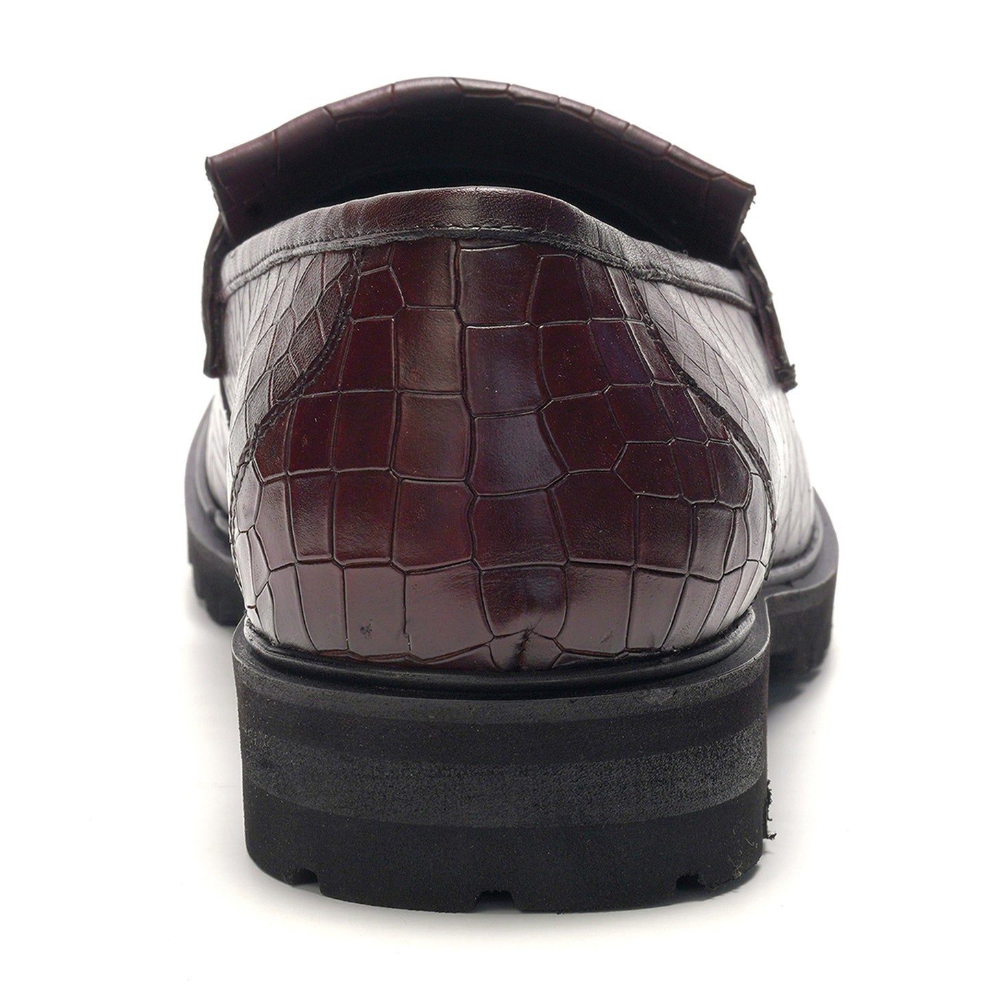 Dante Tassel Loafer // Bordo Leather