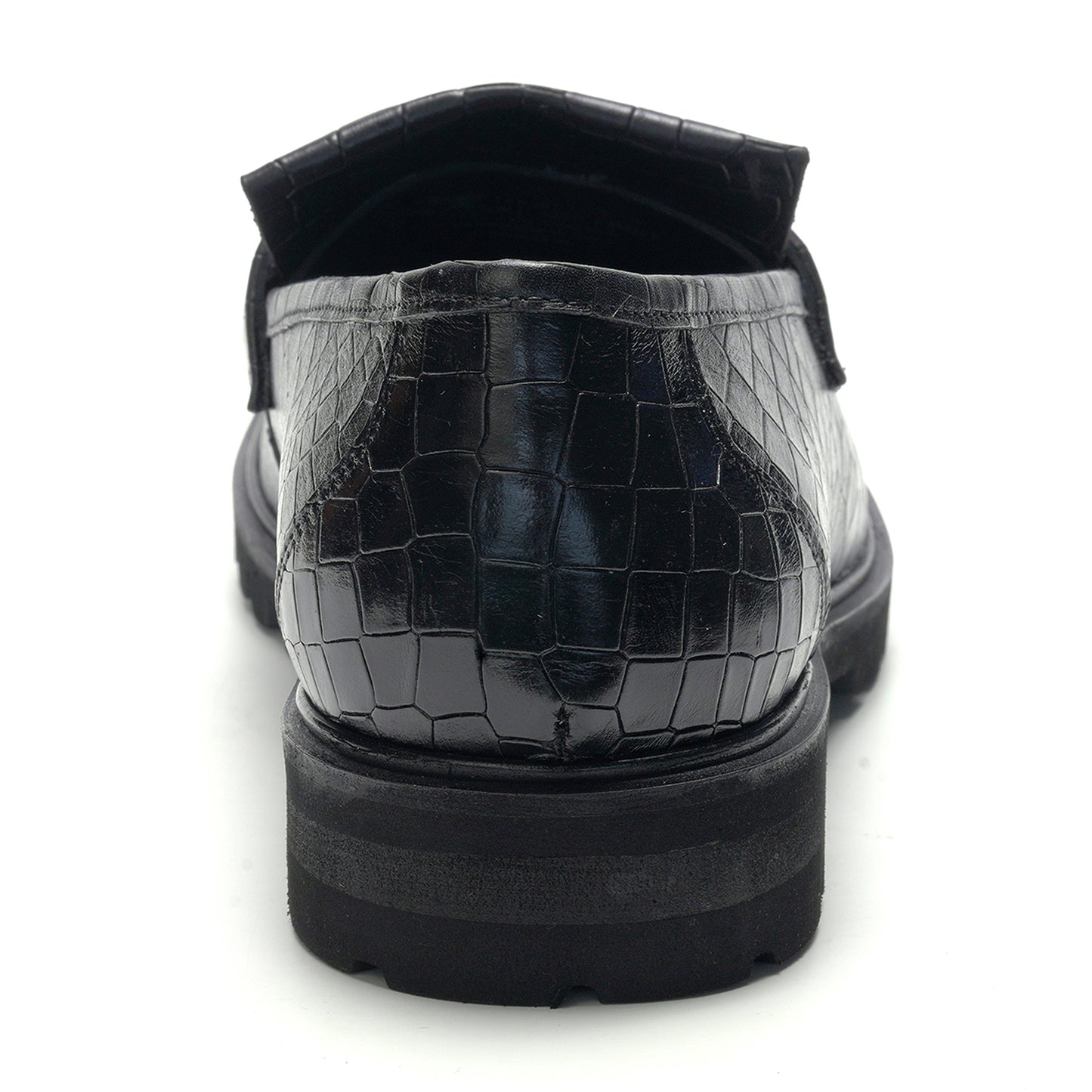 Dante Tassel Loafer // Black Leather