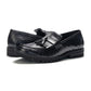 Dante Tassel Loafer // Black Leather