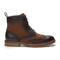 Langston Wingtip Boot // Brown Leather