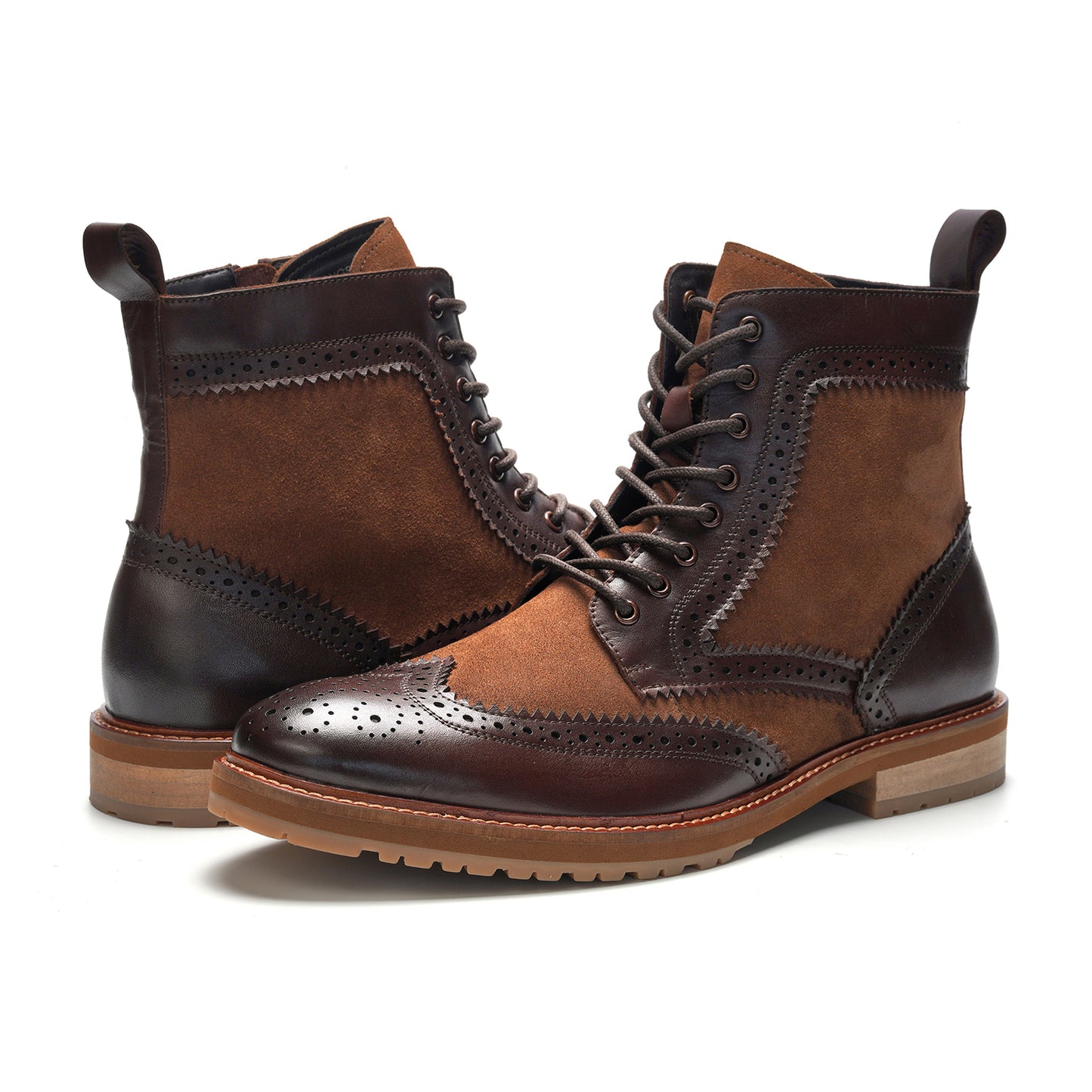 Langston Wingtip Boot // Brown Leather