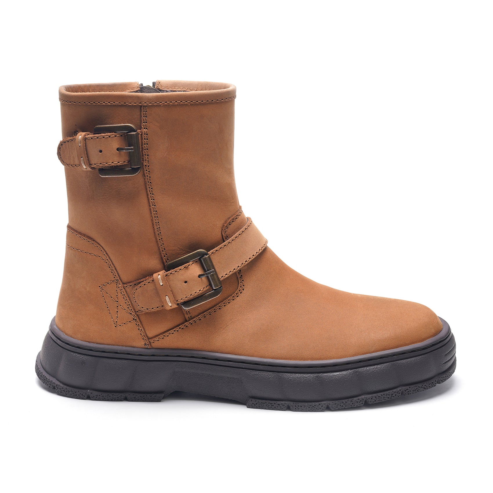 Ranger Biker Boot // Buckwheat Nubuck