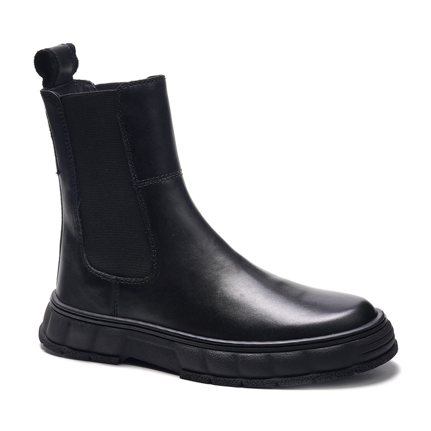 Stratus Chelsea Boot // Black Leather